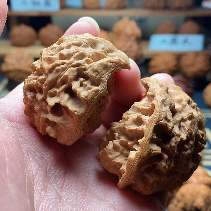 吊坠文玩核桃官帽蛇头