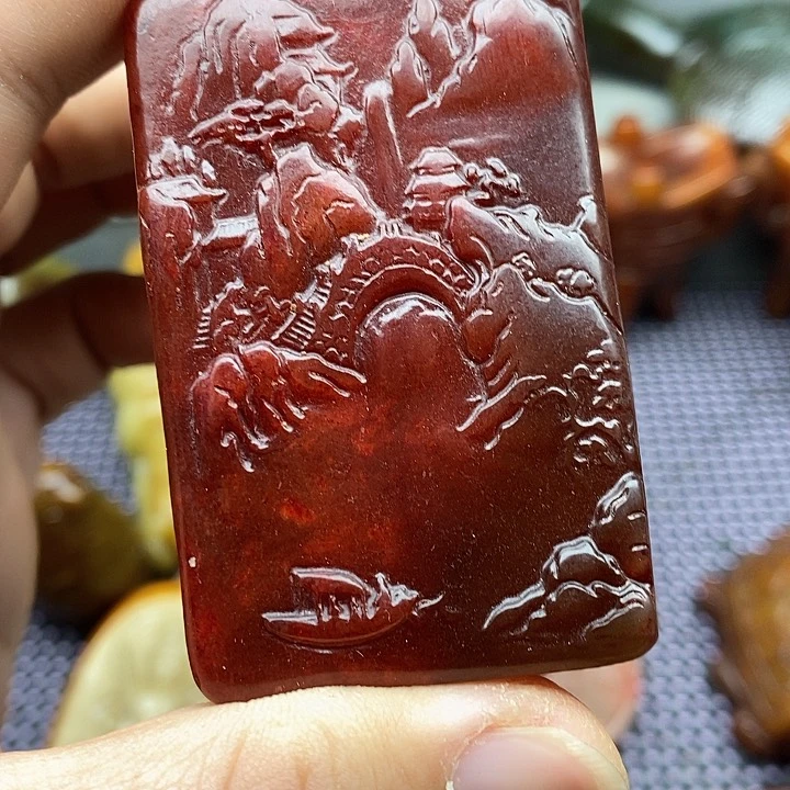 未镶嵌蛇纹石玉颈饰