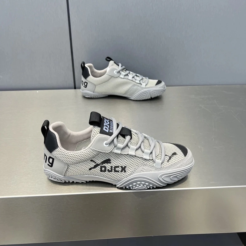 DJ68-315夏季新款韩版低帮男鞋舒适透气网面鞋时尚休闲鞋板鞋