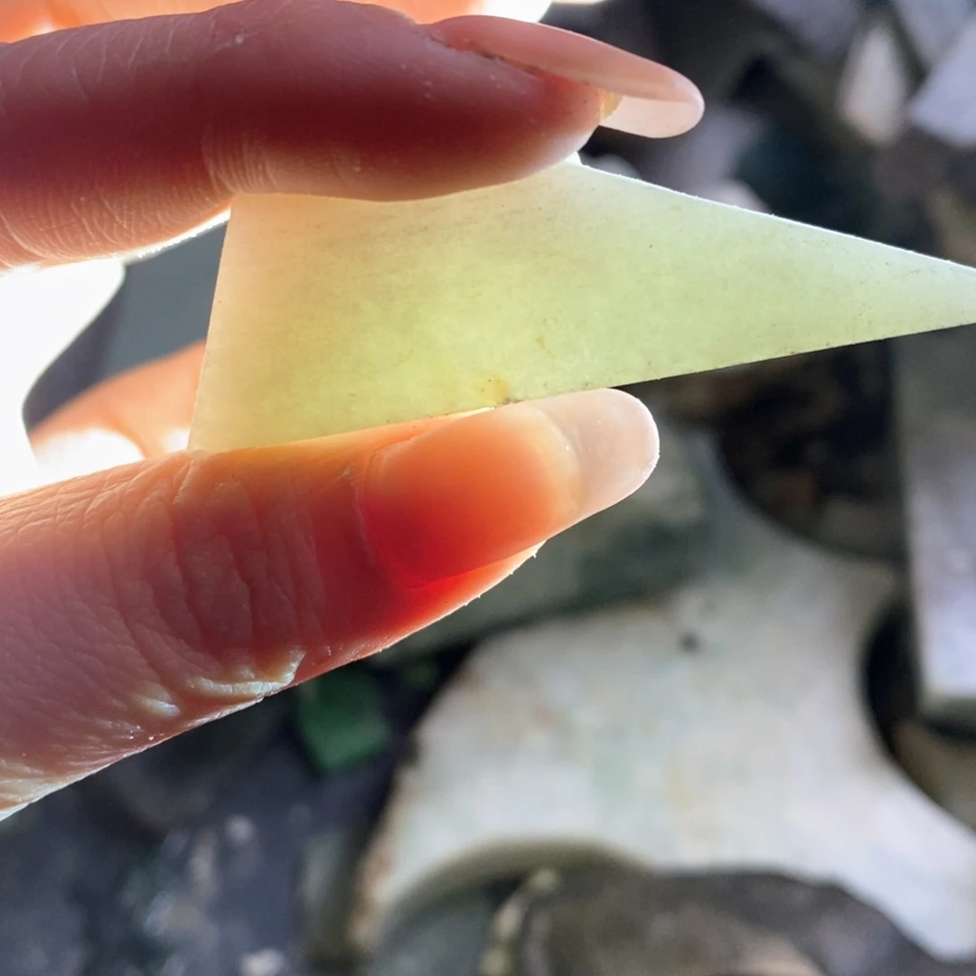 颈饰未镶嵌翡翠天然翡翠