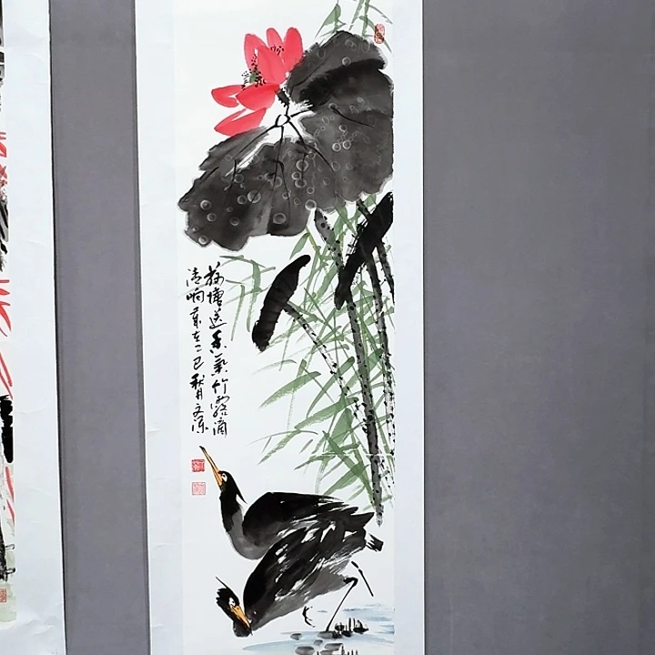 国画亲笔手绘放心去藏