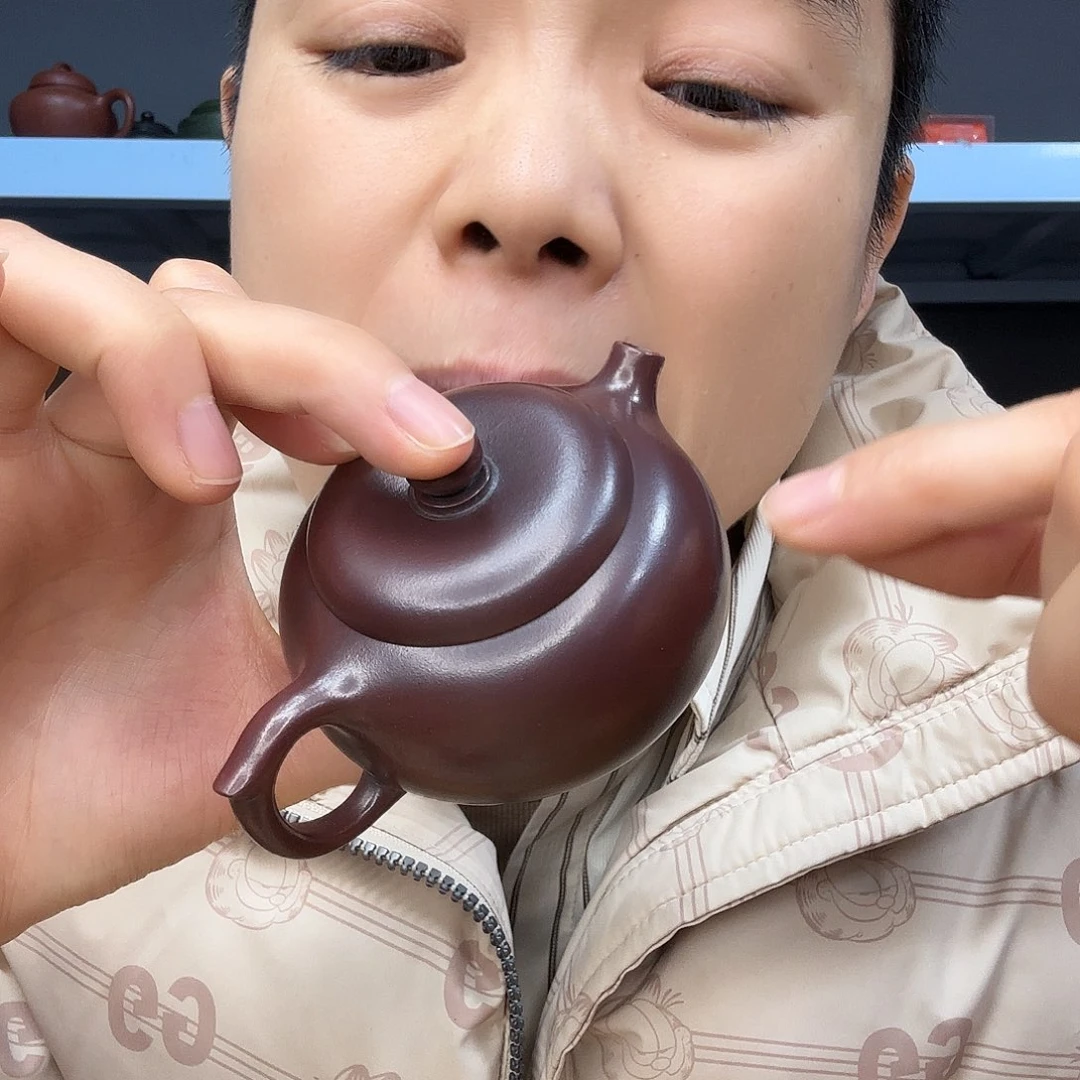 紫砂茶壶民间手艺人全手工制作