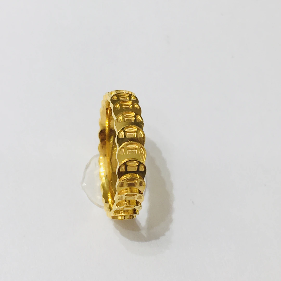 黄金足金999钱多多戒指