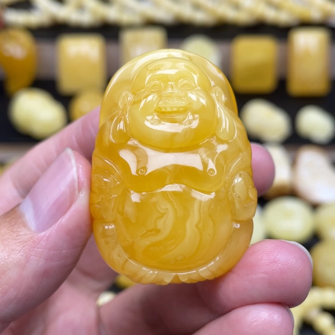 琥珀未镶嵌裸石琥珀蜜蜡