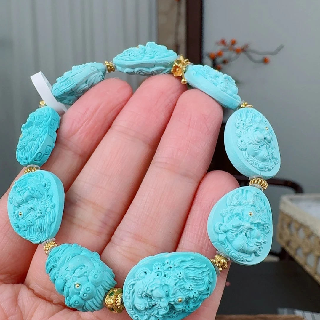 未镶嵌绿松石珠宝奇石