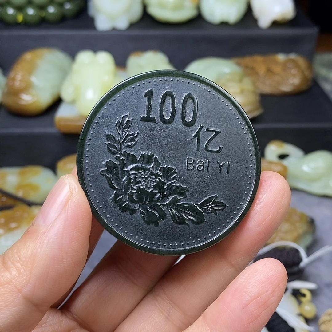 y****和田玉未镶嵌吊坠(不含链)