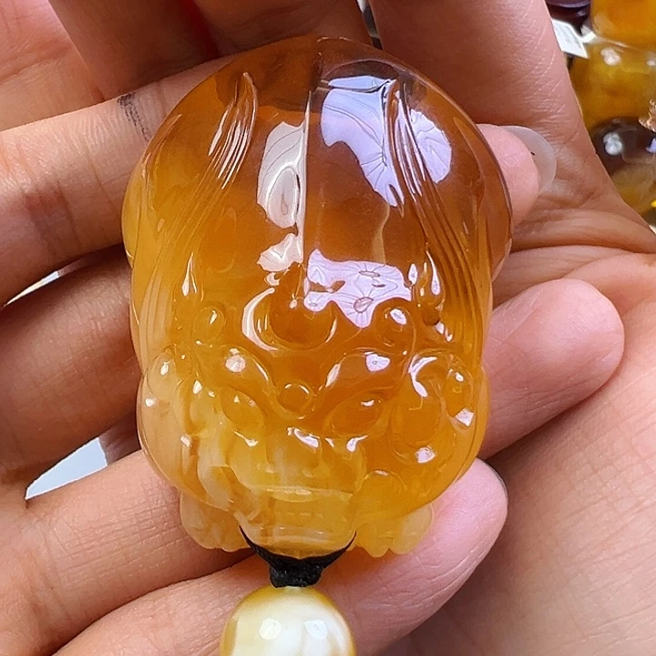 未镶嵌颈饰蜜蜡勇*蜜蜡