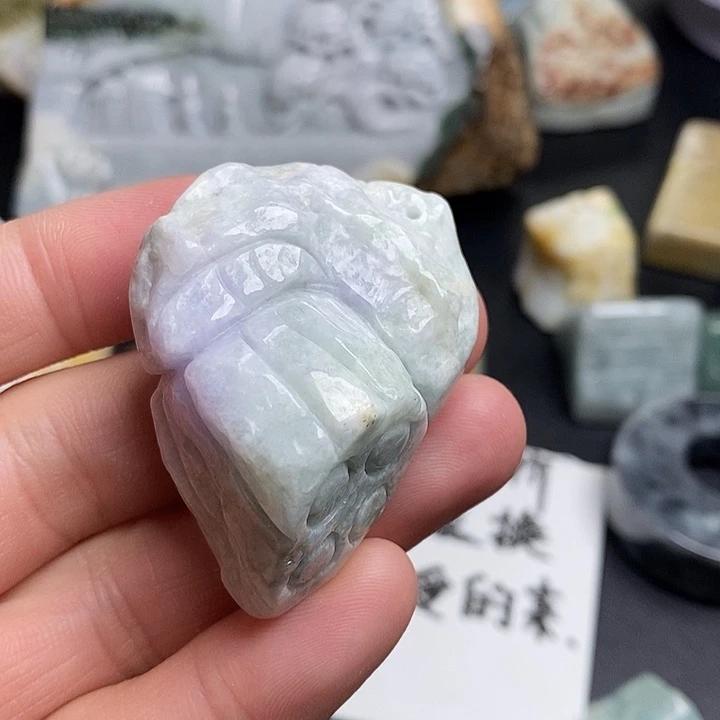翡翠未镶嵌颈饰2天然翡翠