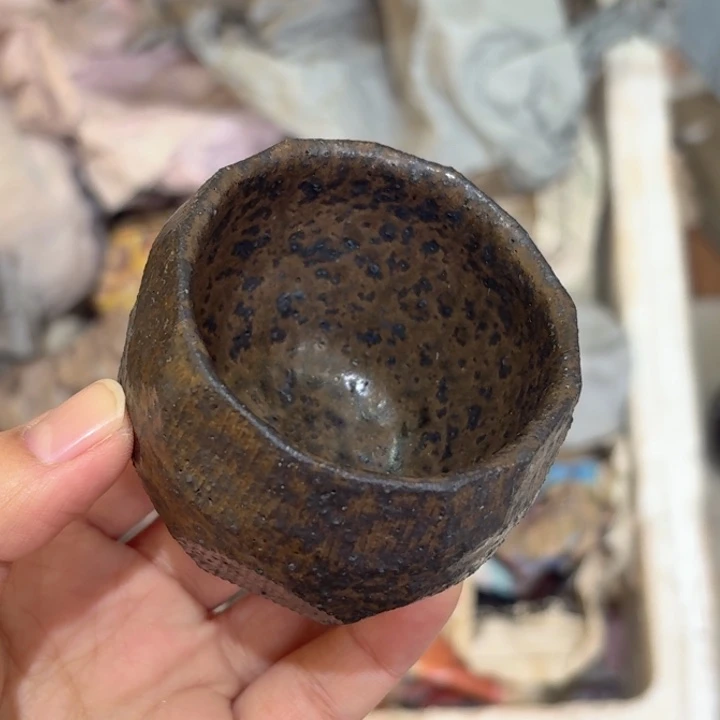 12黑砂主人杯传统工艺茶器作品