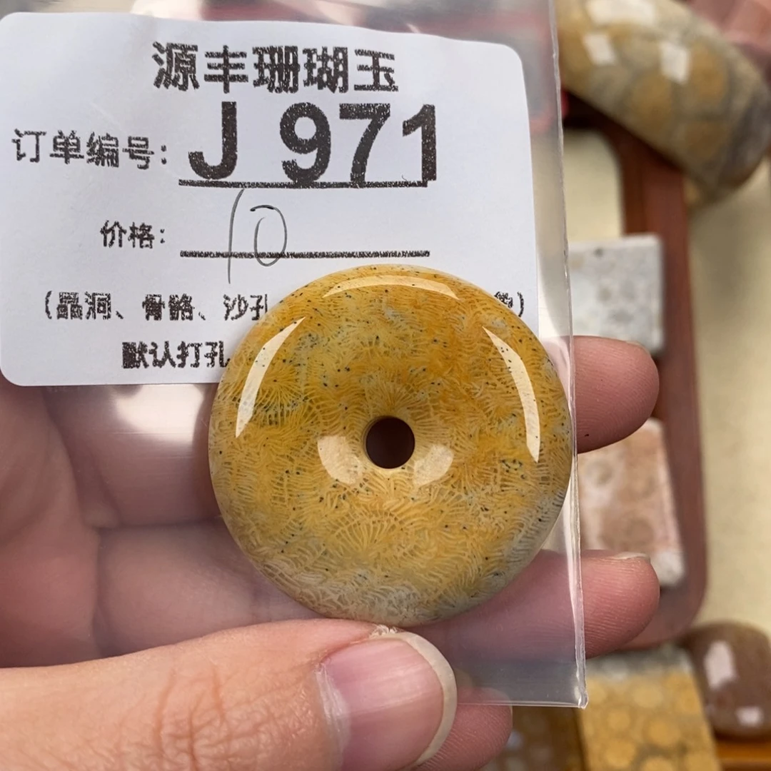 硅化玉颈饰未镶嵌手****9