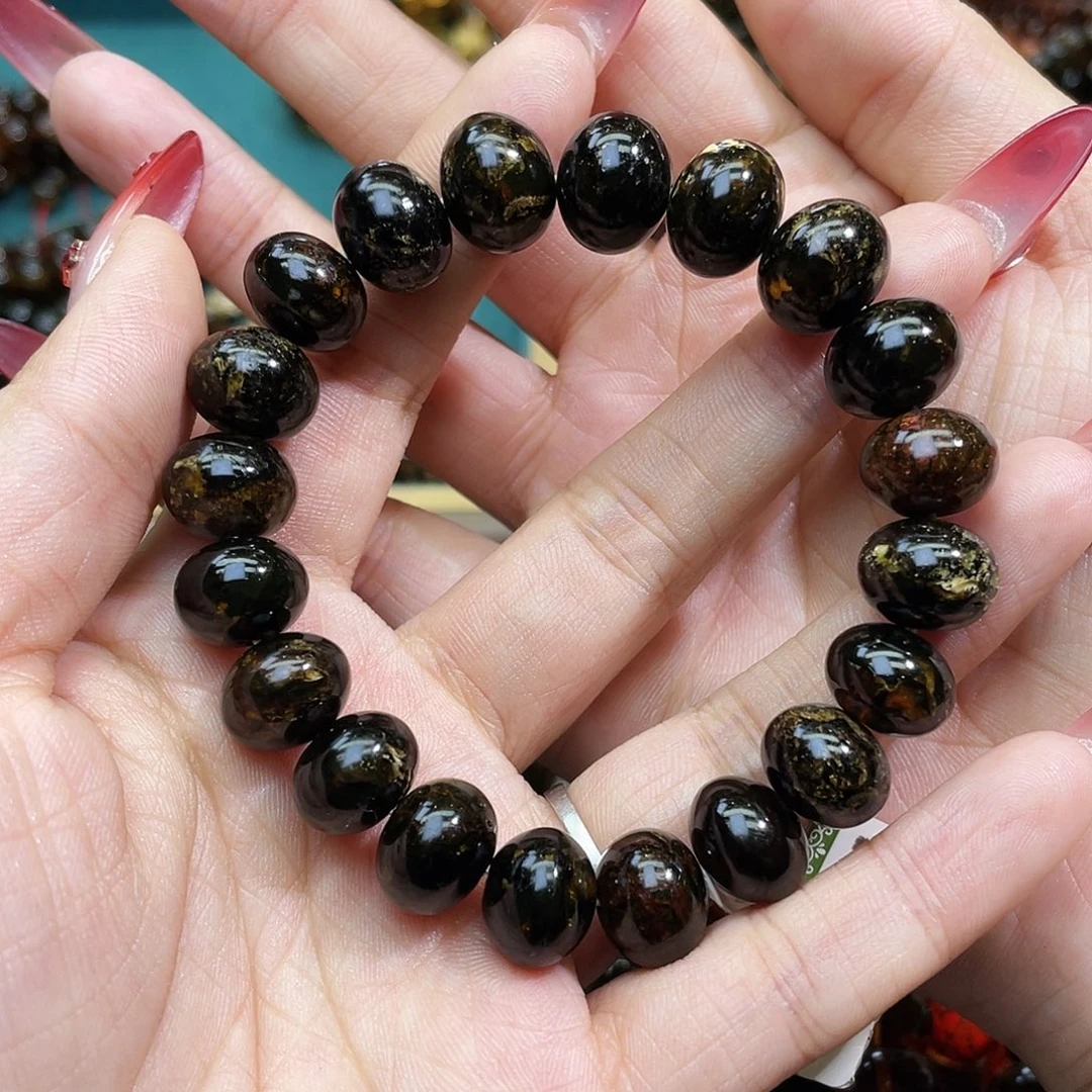 O***啊琥珀未镶嵌裸石12mm花珀