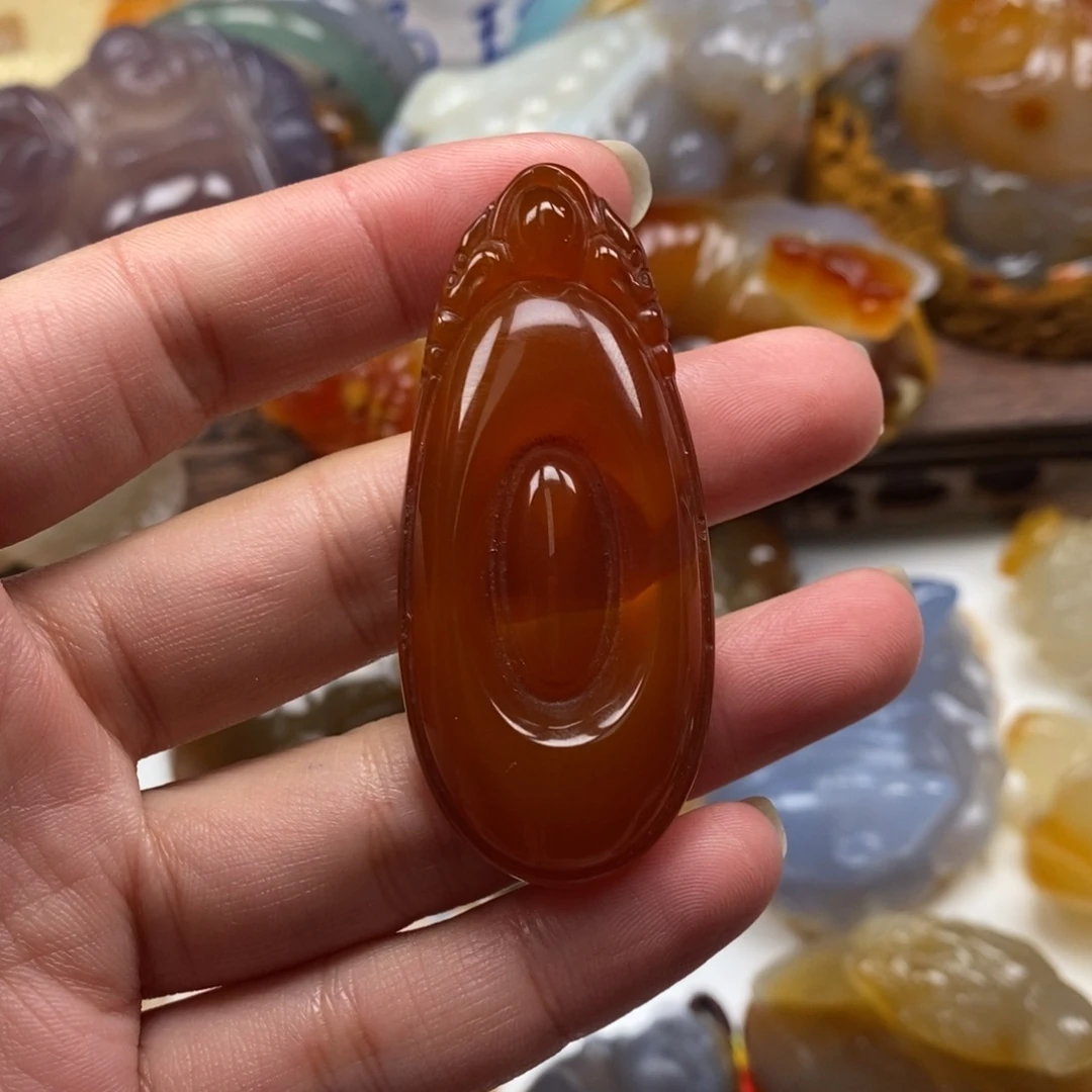 玛瑙/玉髓未镶嵌颈饰