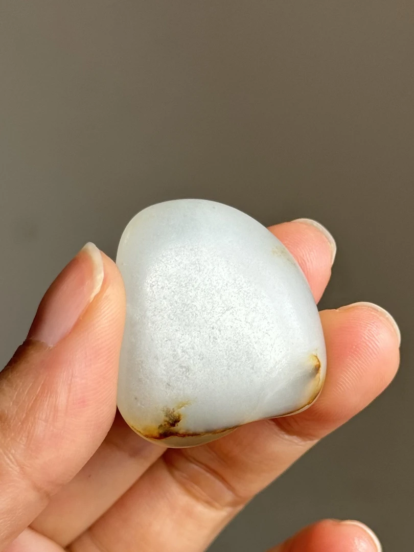 正宗新疆玉龙喀什河原石挂件