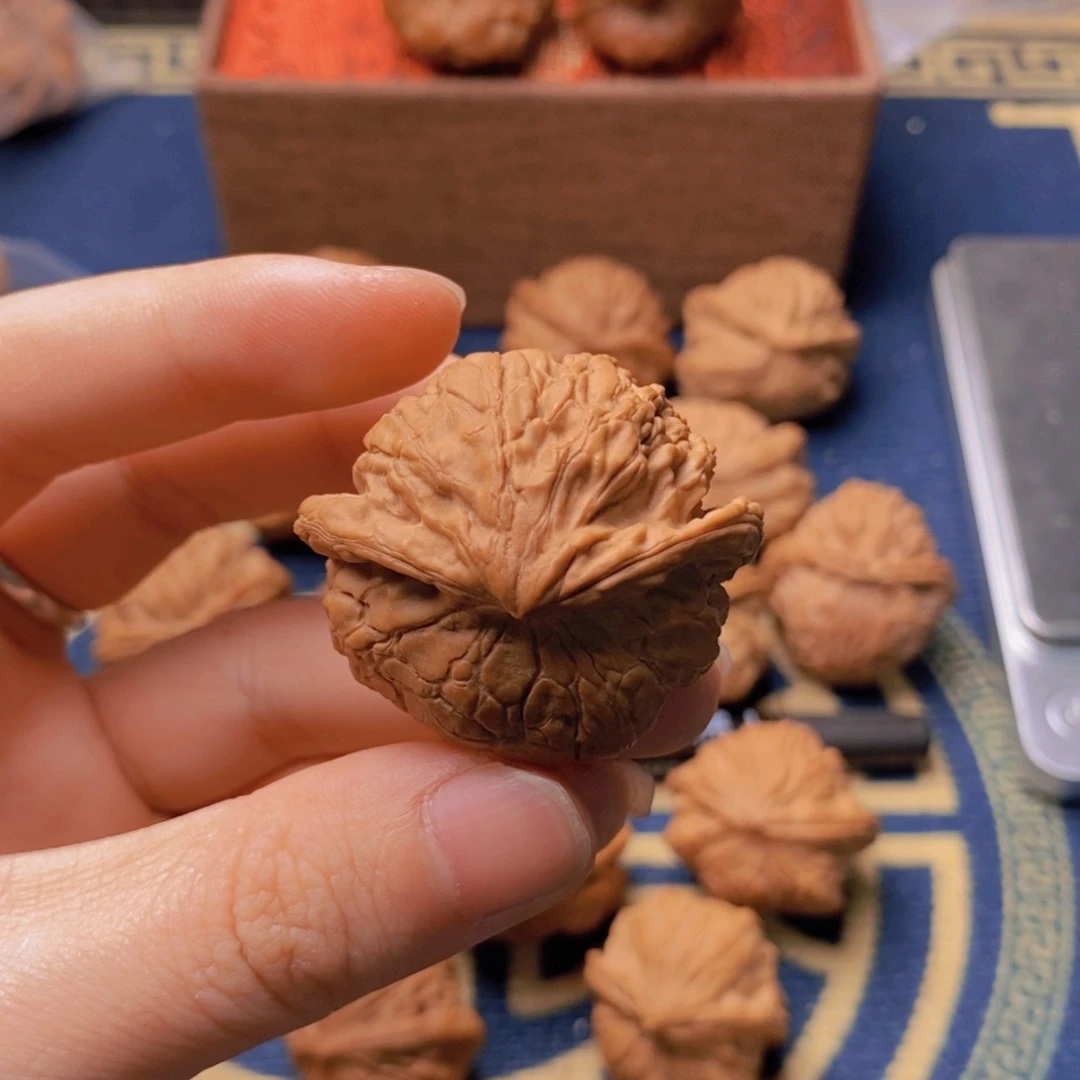 文玩核桃吊坠乔**?文玩核桃手把件官帽蛇