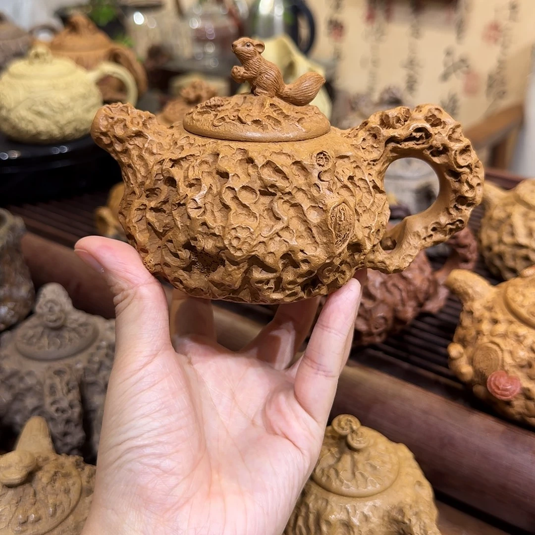 茶壶紫砂老段供春紫砂