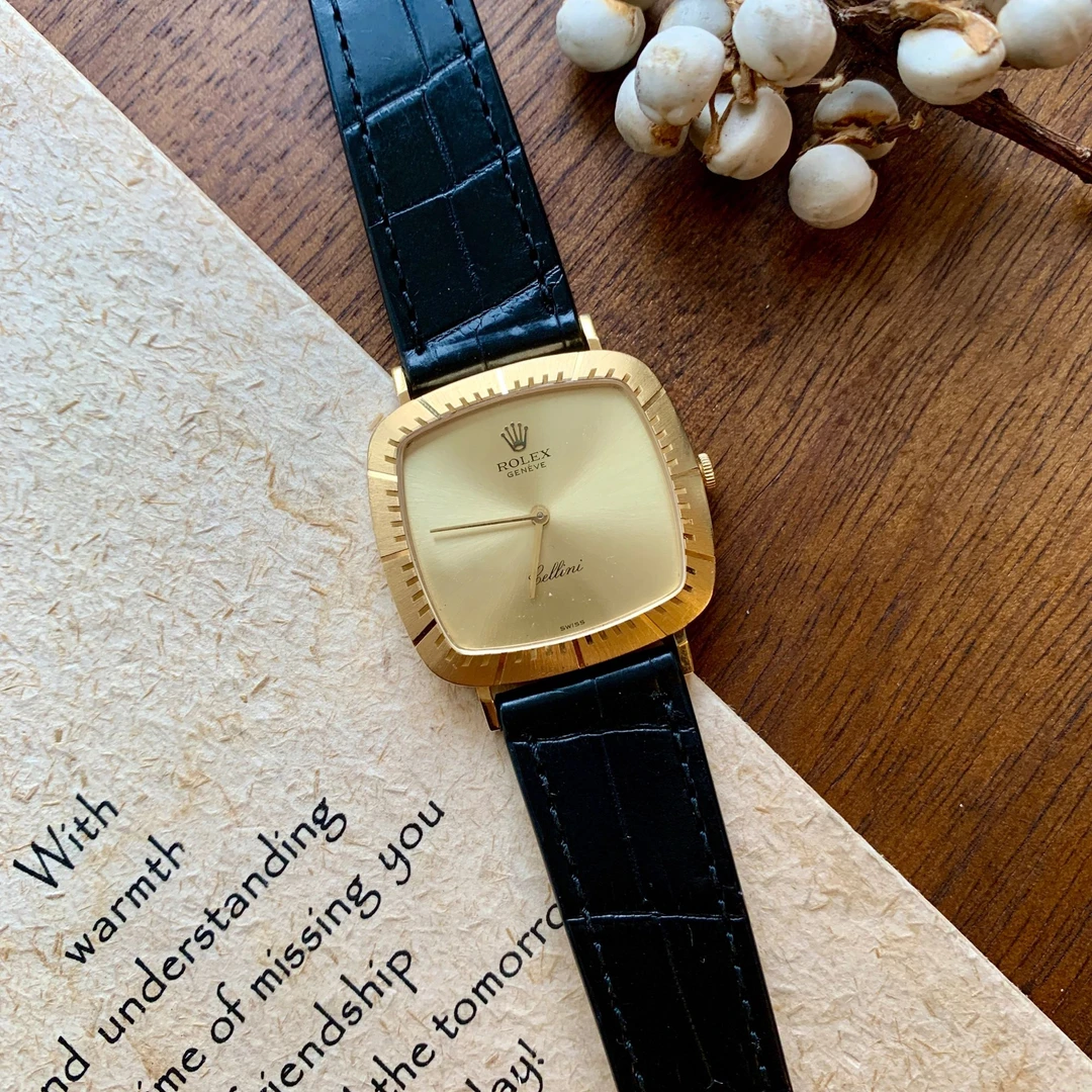 95新 Rolex/劳力士 1992年·Cellini系列·18K中古手动机械表B2363