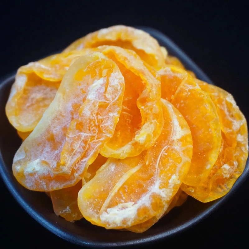 蜜桔干桔子干大片橘子干酸甜口感橘子味浓郁不齁甜清爽不腻