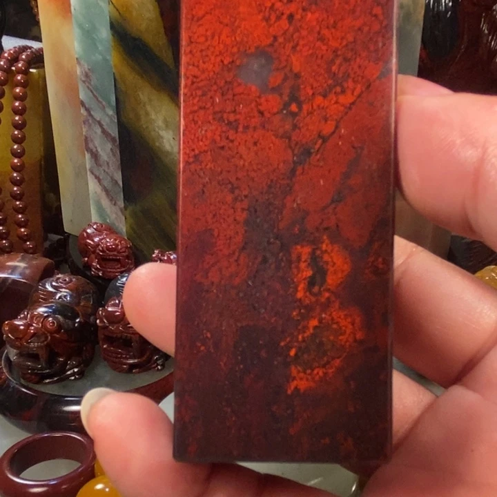 石英质玉印章未镶嵌天****7