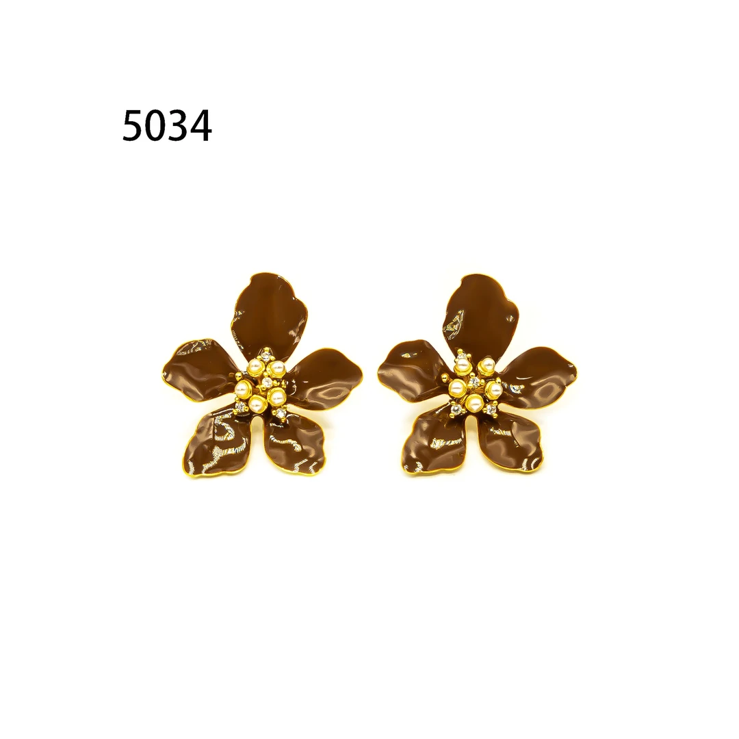 镀K金 REGIS  耳饰～5034