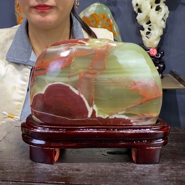 石材精品古青石摆件