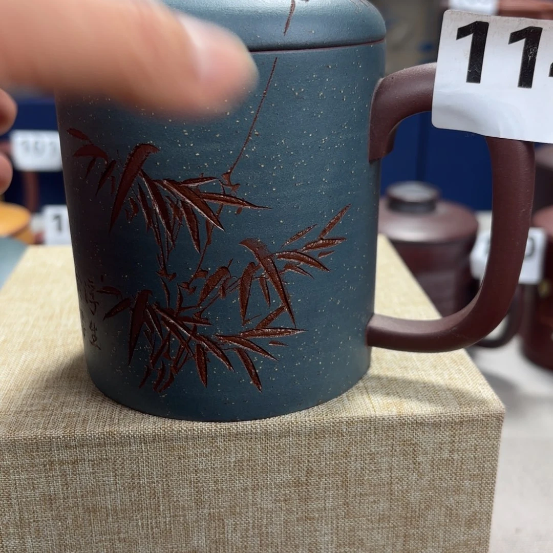 紫砂茶杯紫砂盖杯