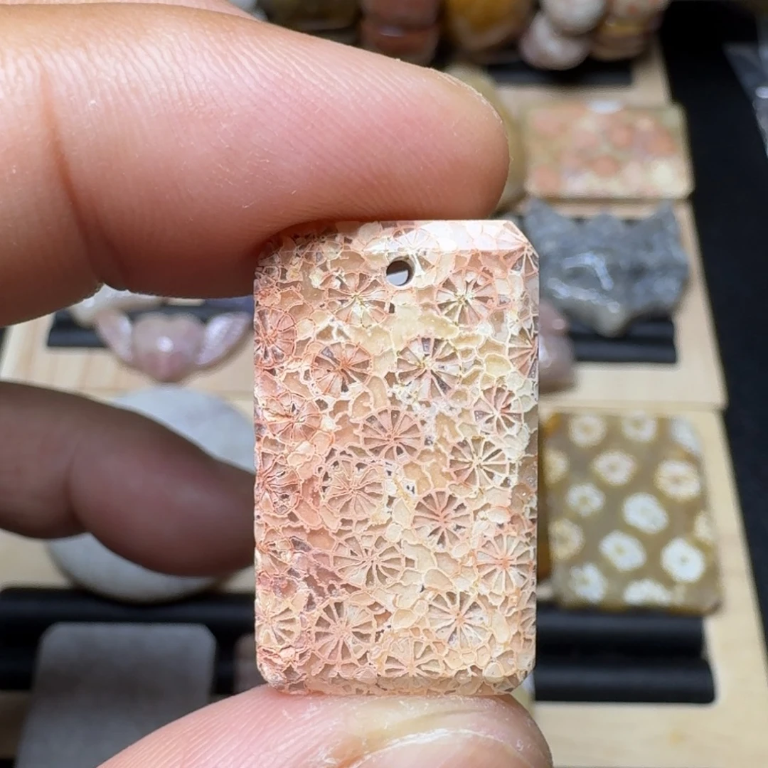 未镶嵌纯天然色有机玉石保真色硅化玉