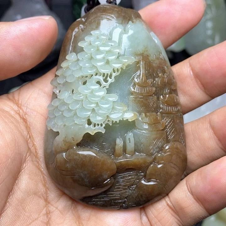 颈饰未镶嵌和田玉