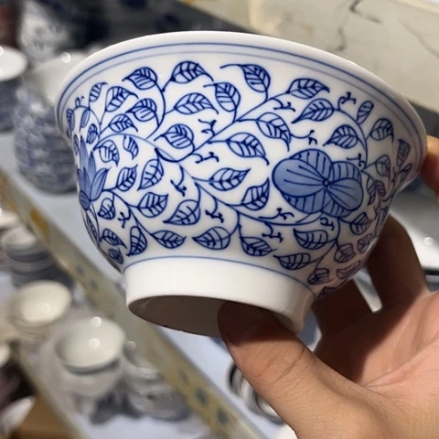 陶瓷5寸碗一个有底