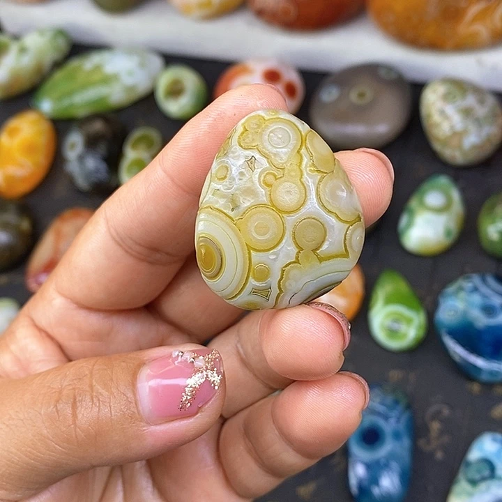 花眼玛瑙奇石饰品