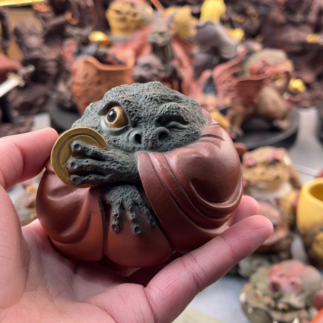 紫砂茶宠壶***人手里有钱