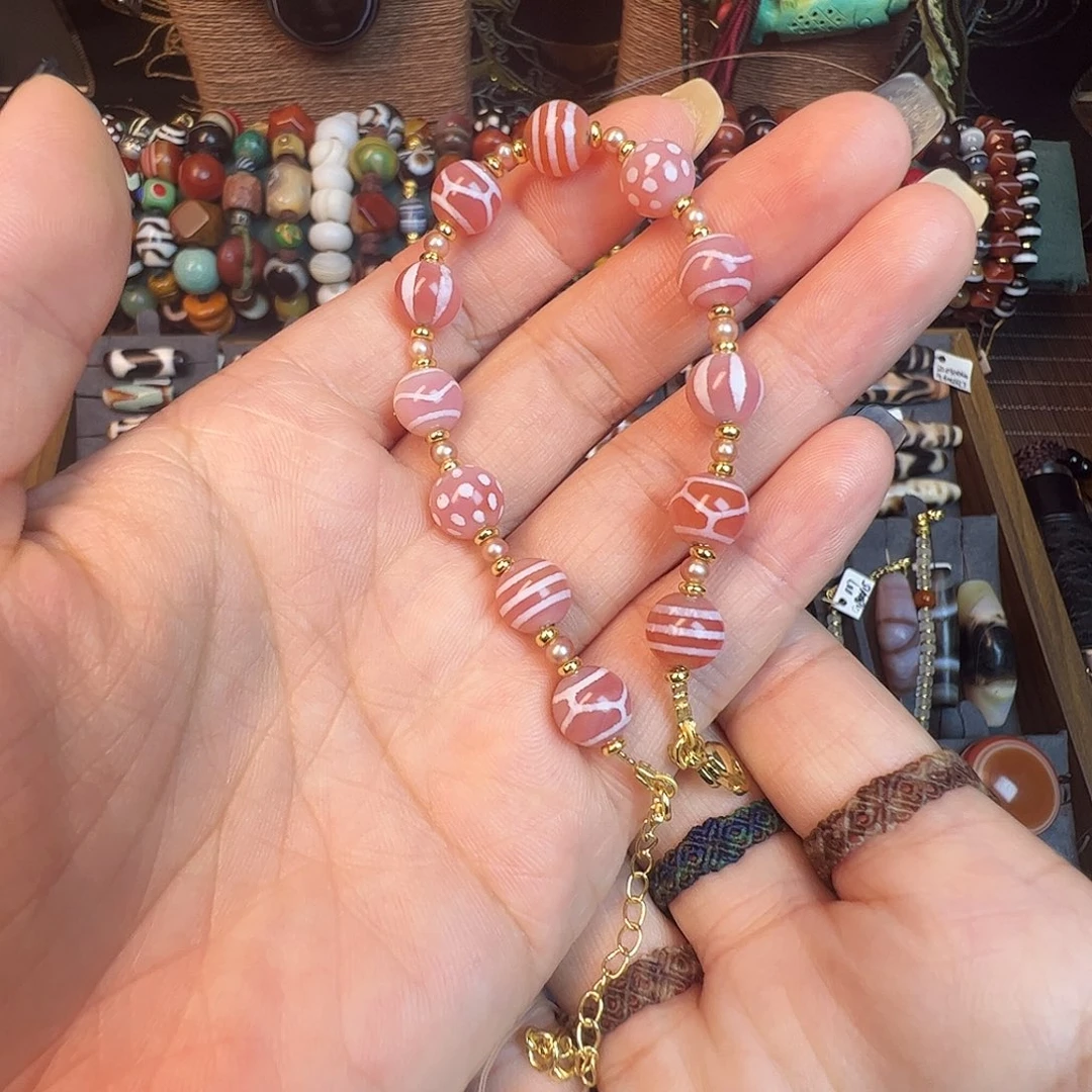 玛瑙/玉髓未镶嵌手链