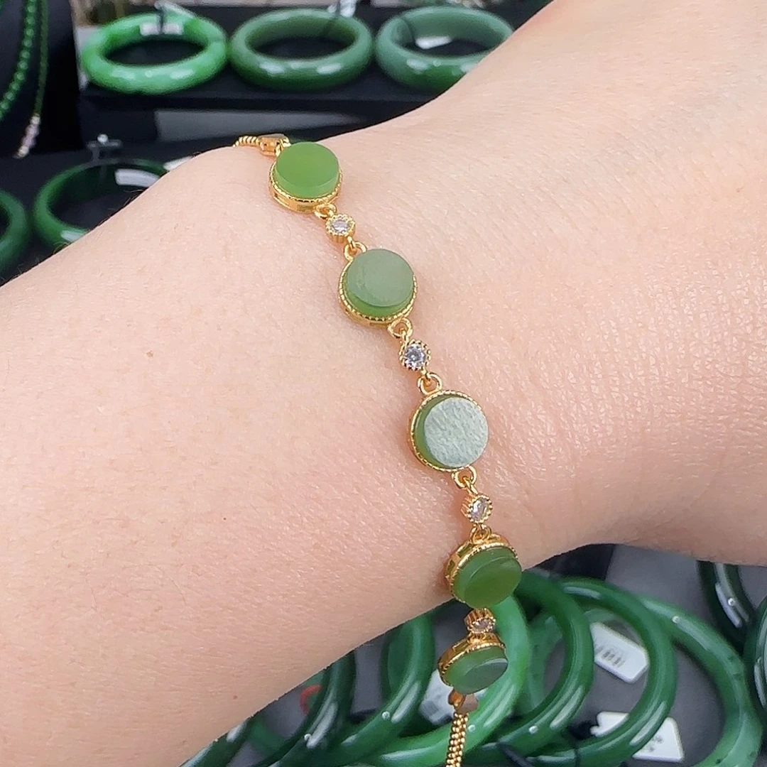 未镶嵌手链和田玉