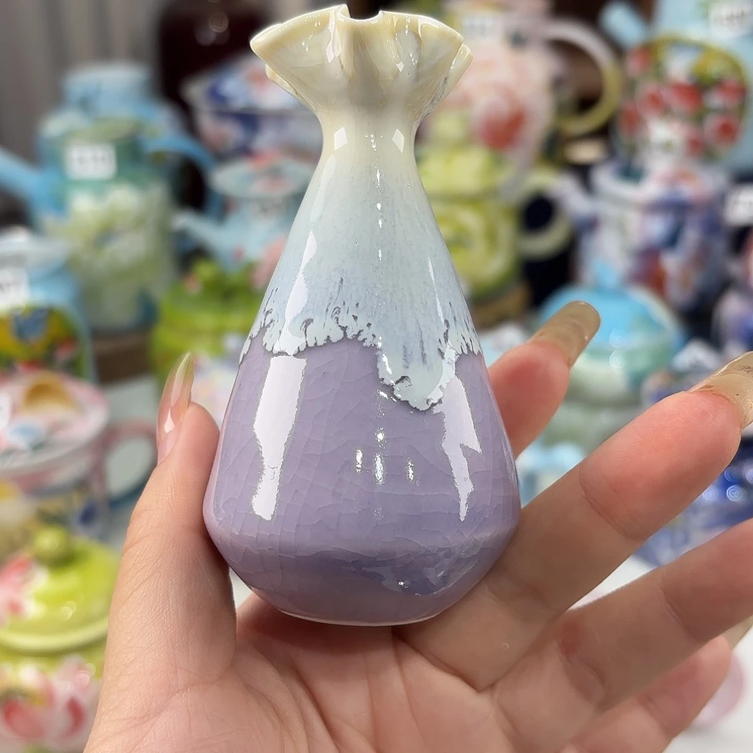 景德镇手绘高温釉下彩陶瓷茶具