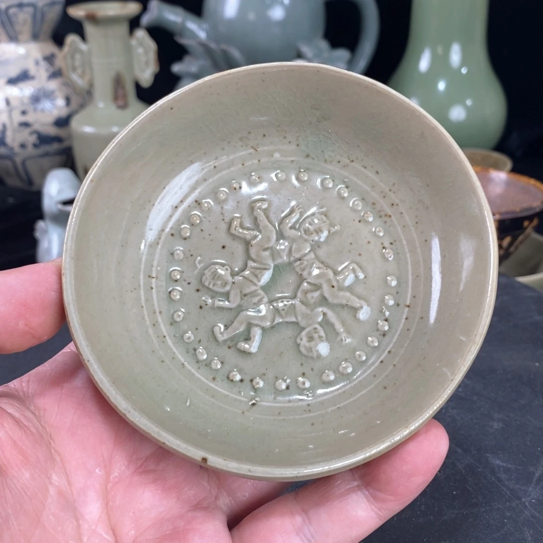 摆件耀州窑瓷器瓷器