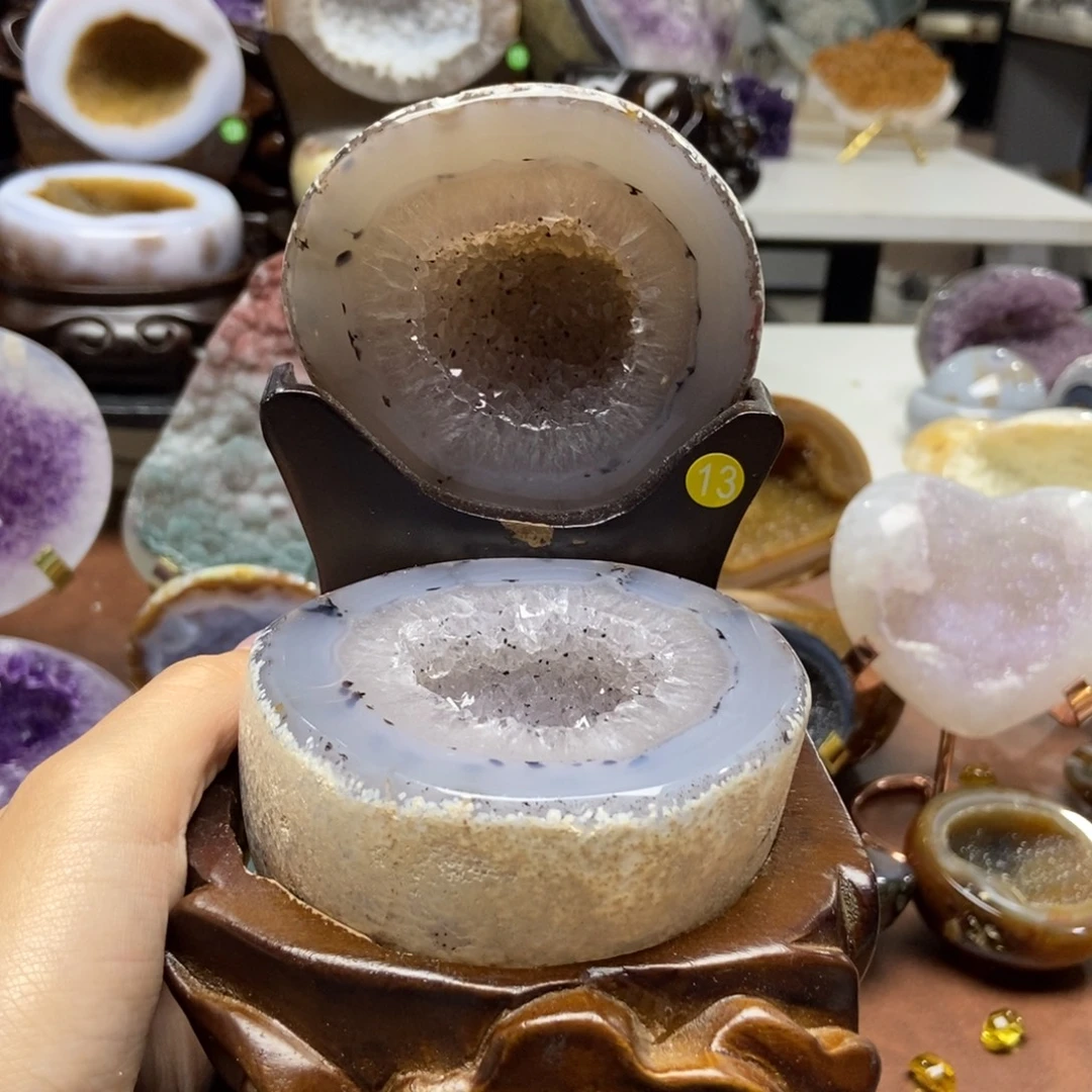 紫晶摆件未镶嵌水晶