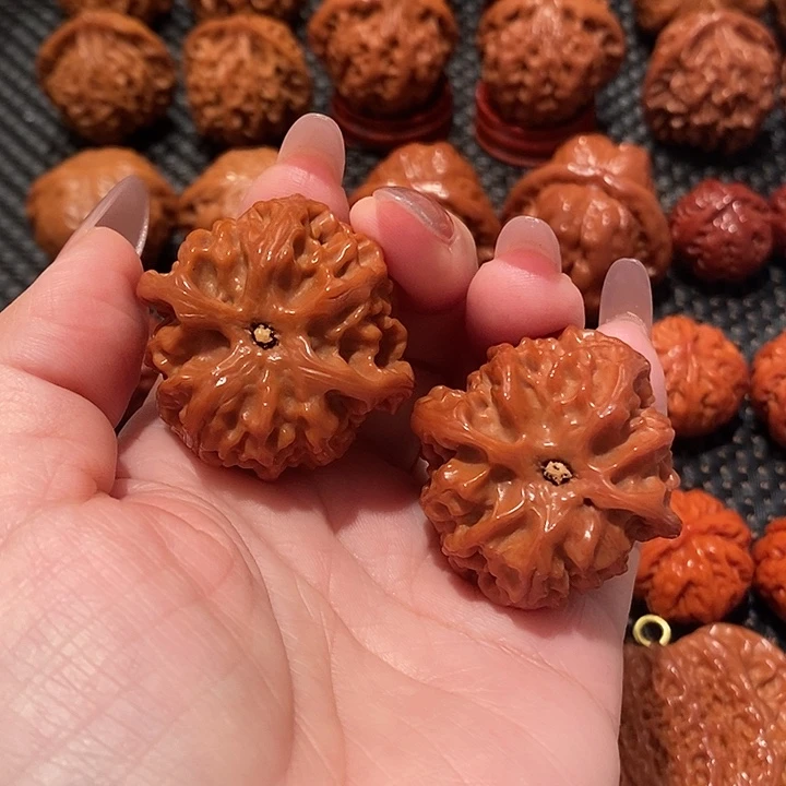 吊坠文玩核桃38苹果园0912