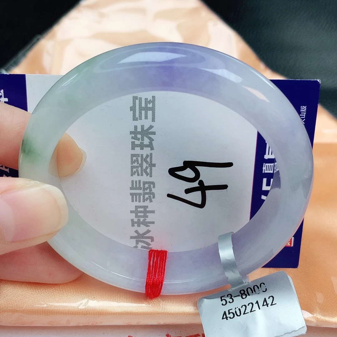 翡翠手镯未镶嵌缅甸天然A货翡翠手镯