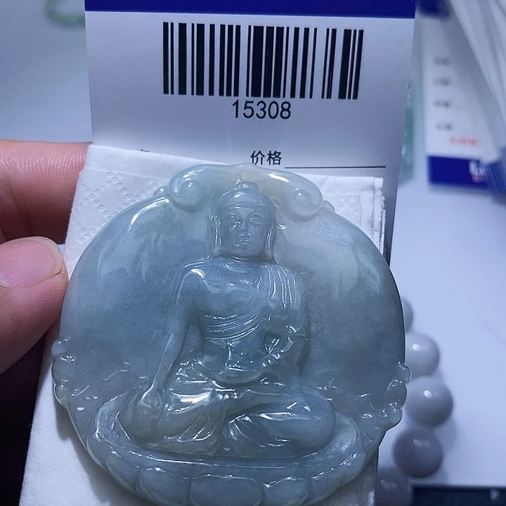 翡翠未镶嵌颈饰天光墟翡翠市场现金代购