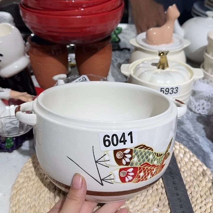 瓷片微瑕陶瓷满15包邮6041