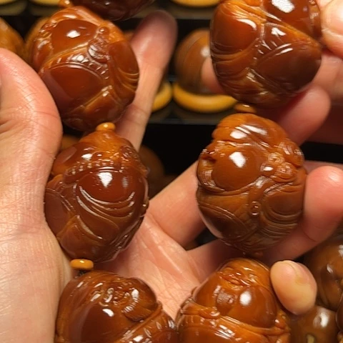 用***4手串/手链橄榄核嘟嘟财神