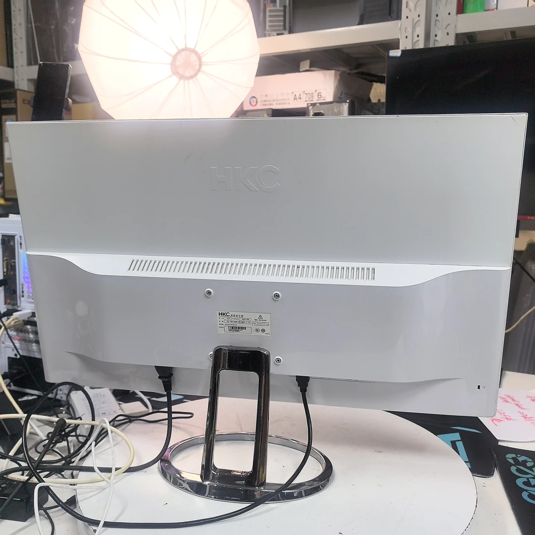 8新 二手32寸HKC2K白色直面显示器 质保90天