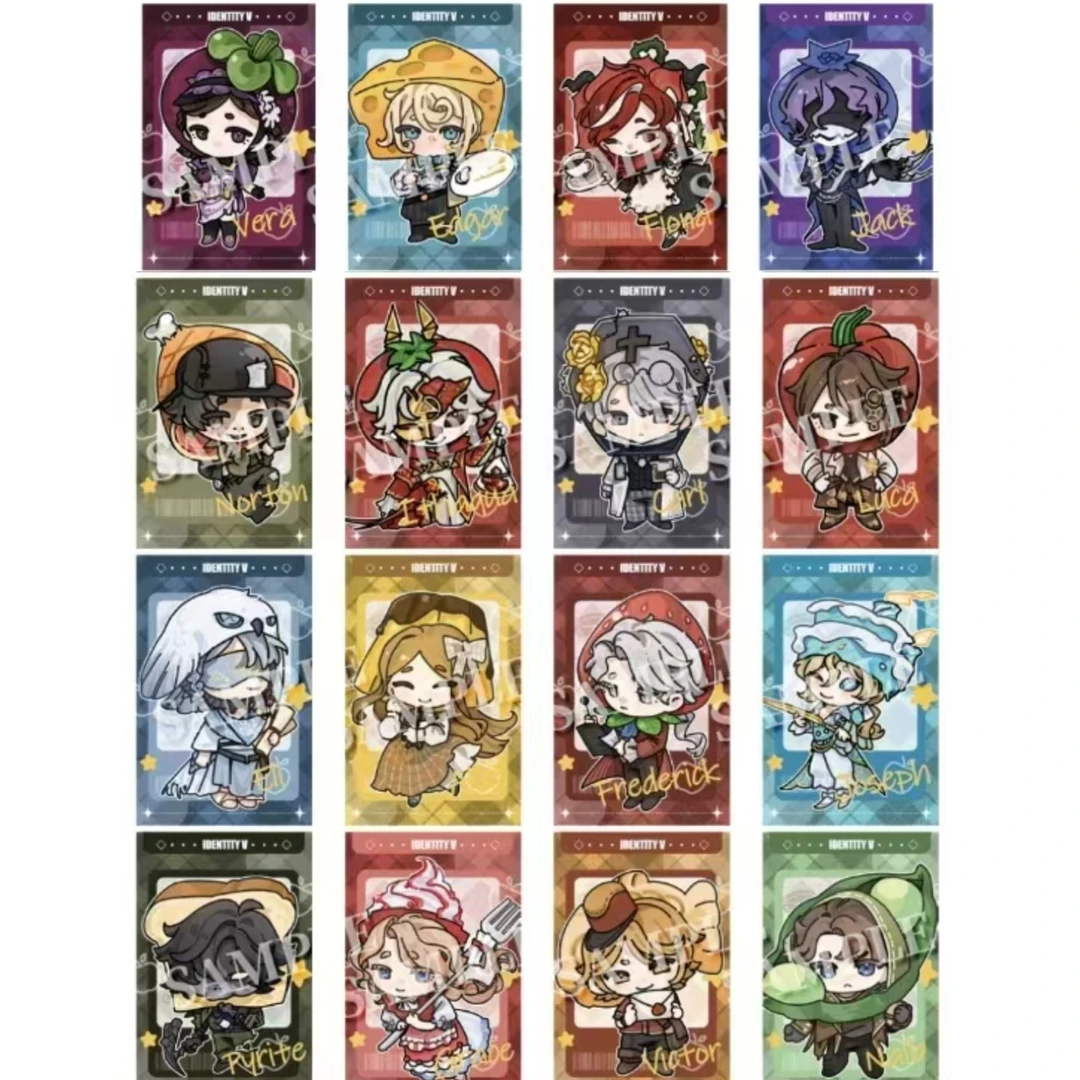 【食物小豆丁系列】第五人格同人周边 拍立得（16种角色，1包2张）