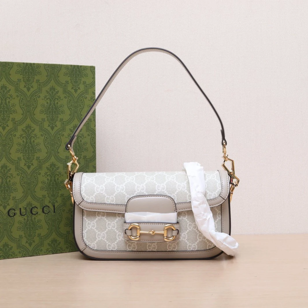 未使用 GUCCI/古驰 【念念】 马衔扣 1955 盒子包 小号