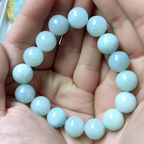 翡翠颈饰未镶嵌天然缅甸翡翠a货