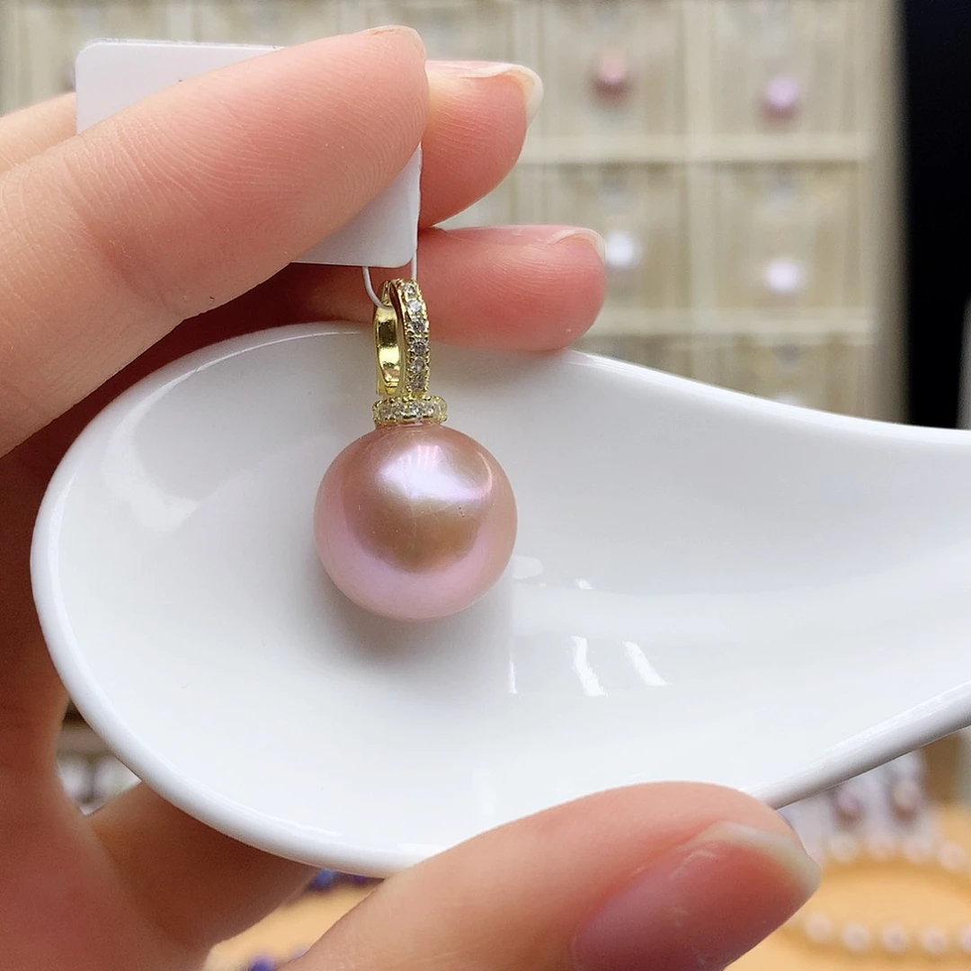 颈饰合金淡水珍珠