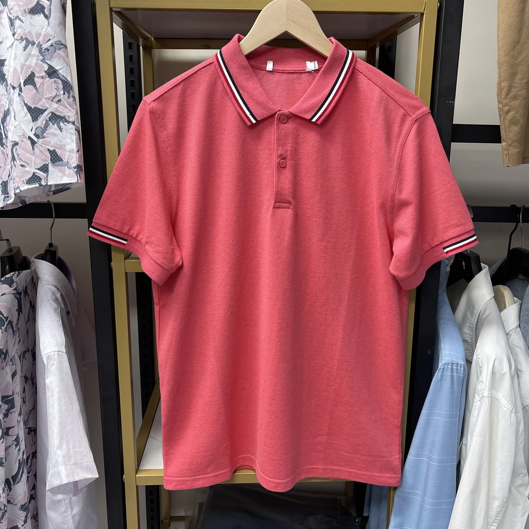 81棉+19聚酯纤维！品牌撤柜男士夏季短袖Polo衫