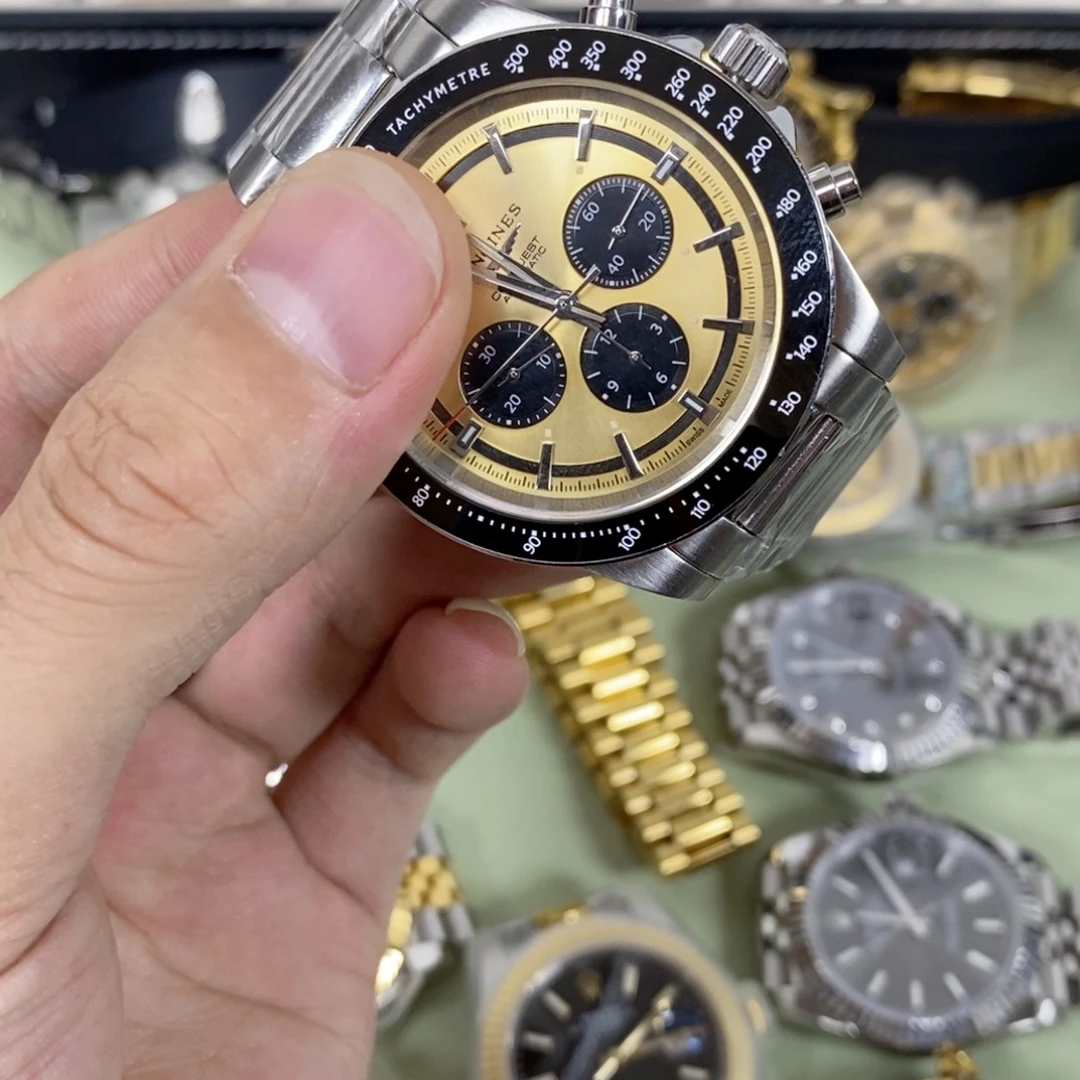 乘***～胶带浪家金三眼钢带