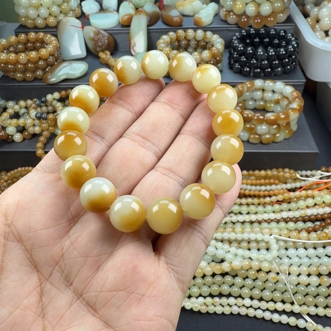 J***e和田玉未镶嵌手链