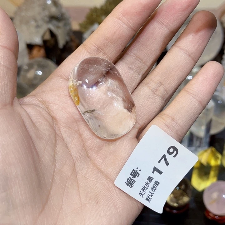 水晶摆件未镶嵌手握