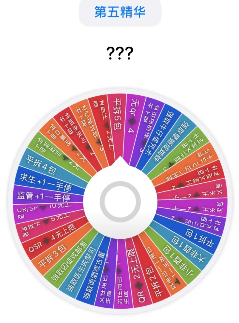 转盘【闪魂第五人格精华版第二弹】默认盲盒代拆 未成年禁止下单